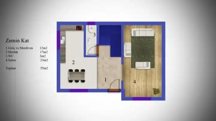 celik-ev-104-metre-kare-zemin-kat-plani