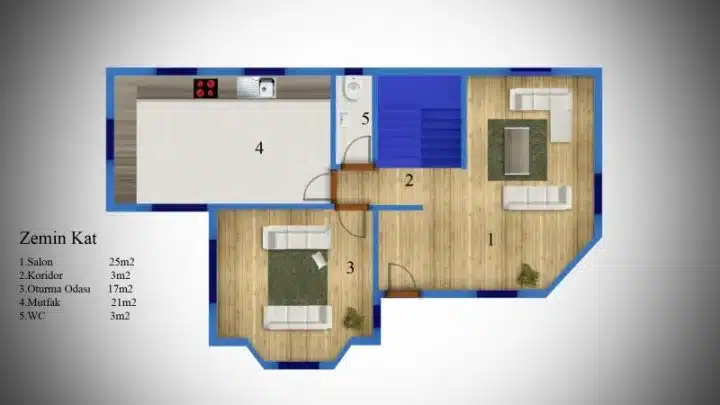 celik-ev-139-metre-kare-zemin-kat-plani