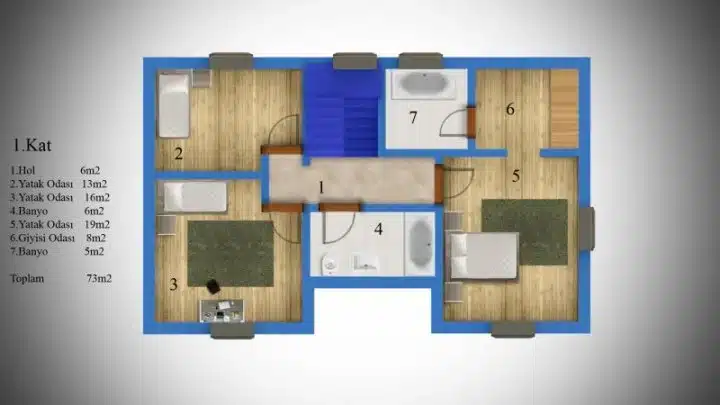 celik-ev-140-metre-kare-birinci-kat-plani