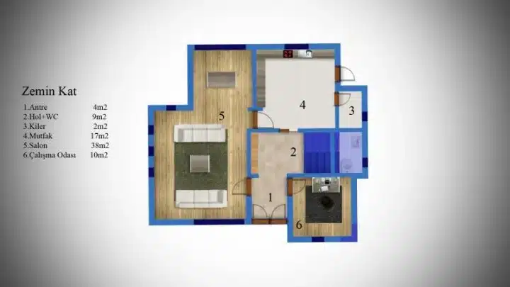 celik-ev-143-metre-kare-zemin-kat-plani