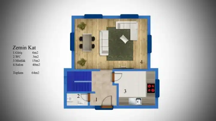 celik-ev-146-metre-kare-zemin-kat-plani