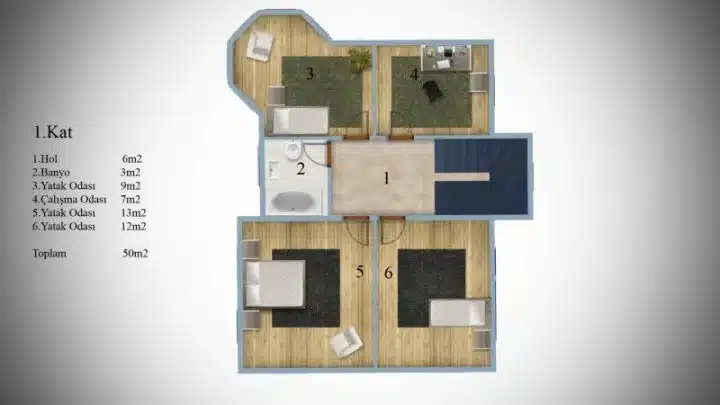 celik-ev-159-metre-kare-birinci-kat-plani