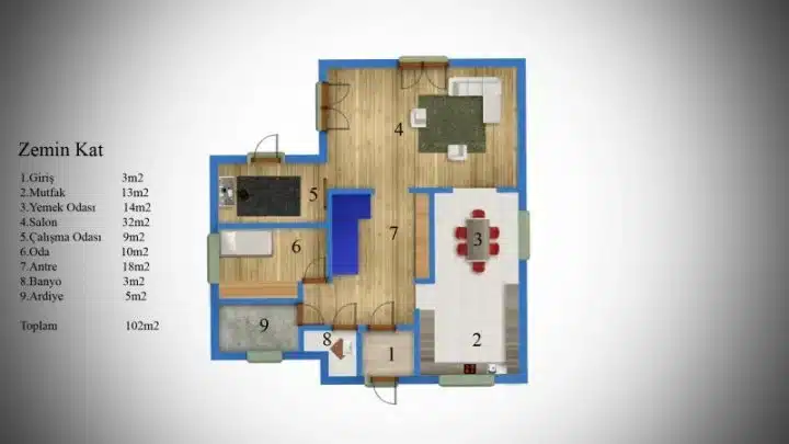 celik-ev-170-metre-kare-zemin-kat-plani