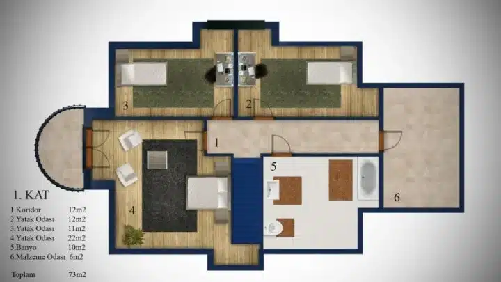 celik-ev-220-metre-kare-birinci-kat-plani