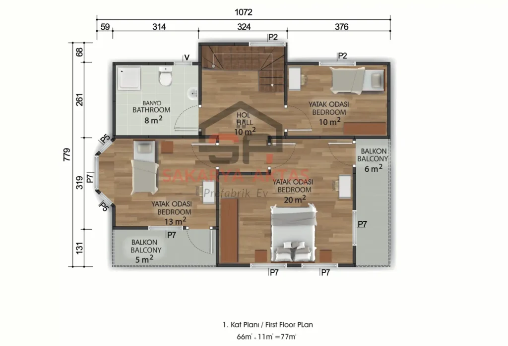 cift-katli-prefabrik-ev-uc-arti-bir-155-metre-kare-birinci-kat-plani
