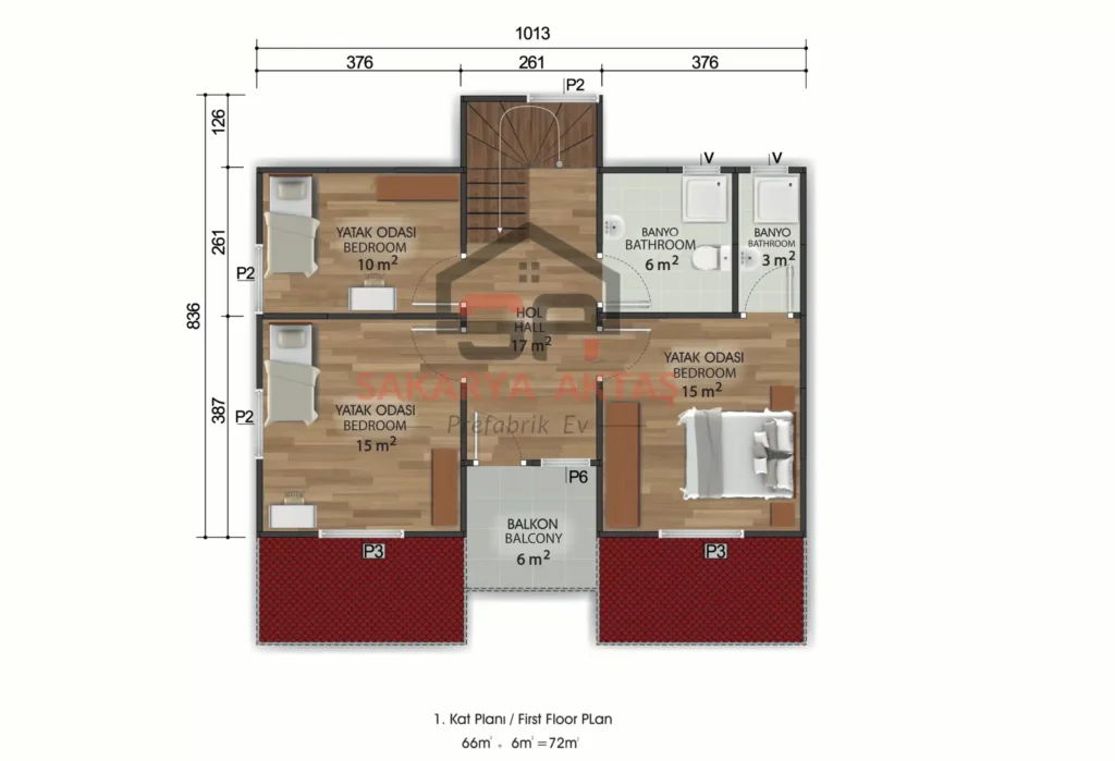 cift-katli-prefabrik-ev-uc-arti-bir-158-metre-kare-birinci-kat-plani