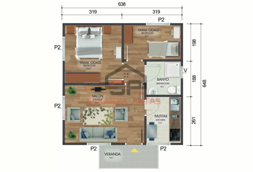tek-katli-prefabrik-ev-iki-arti-bir-45-metre-kare-plan