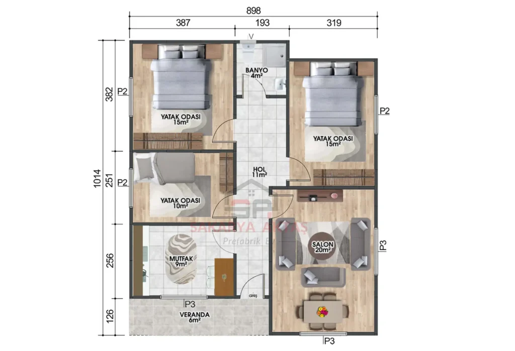 tek-katli-prefabrik-ev-uc-arti-bir-86-metre-kare-plan