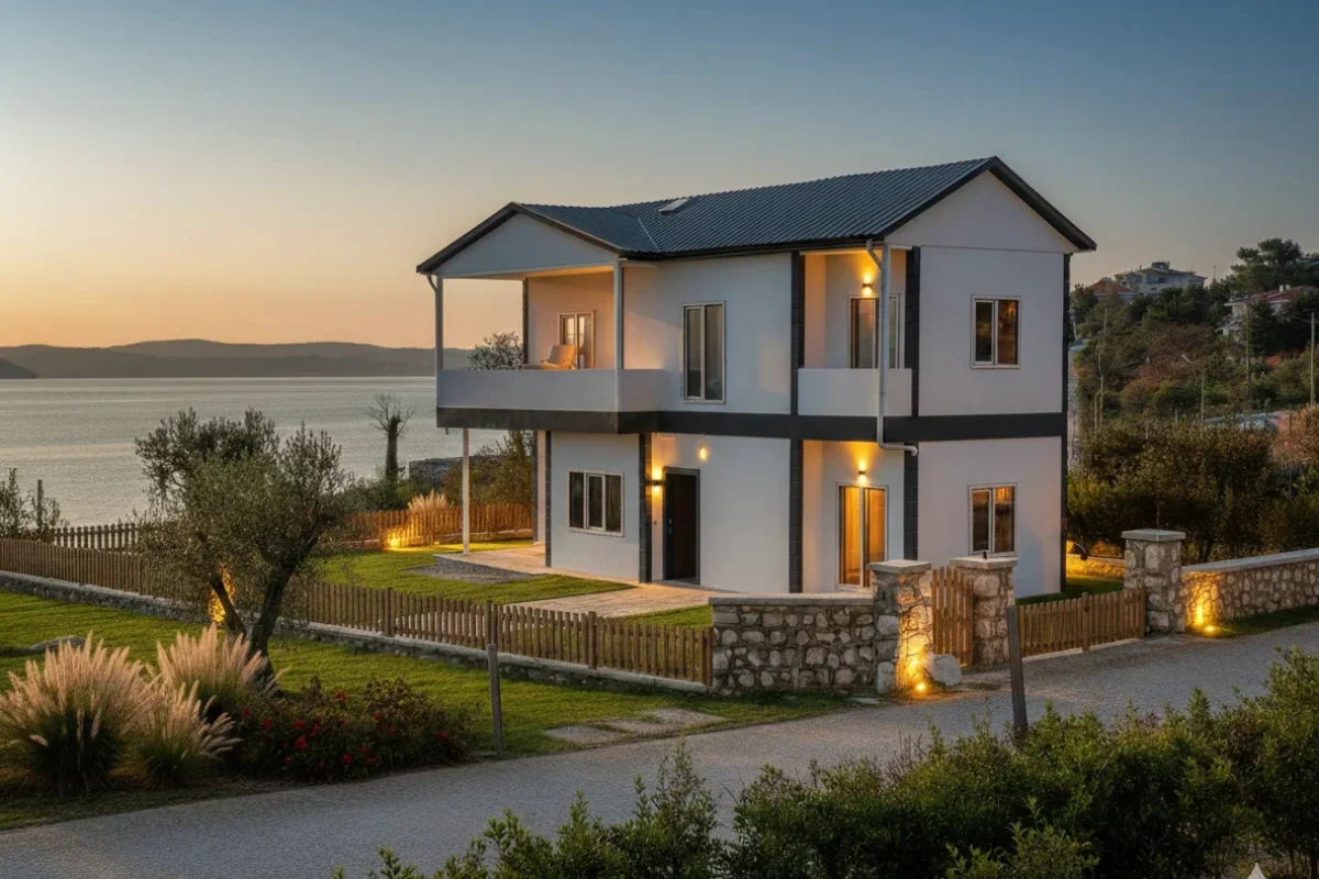 Çift Katlı Prefabrik Ev